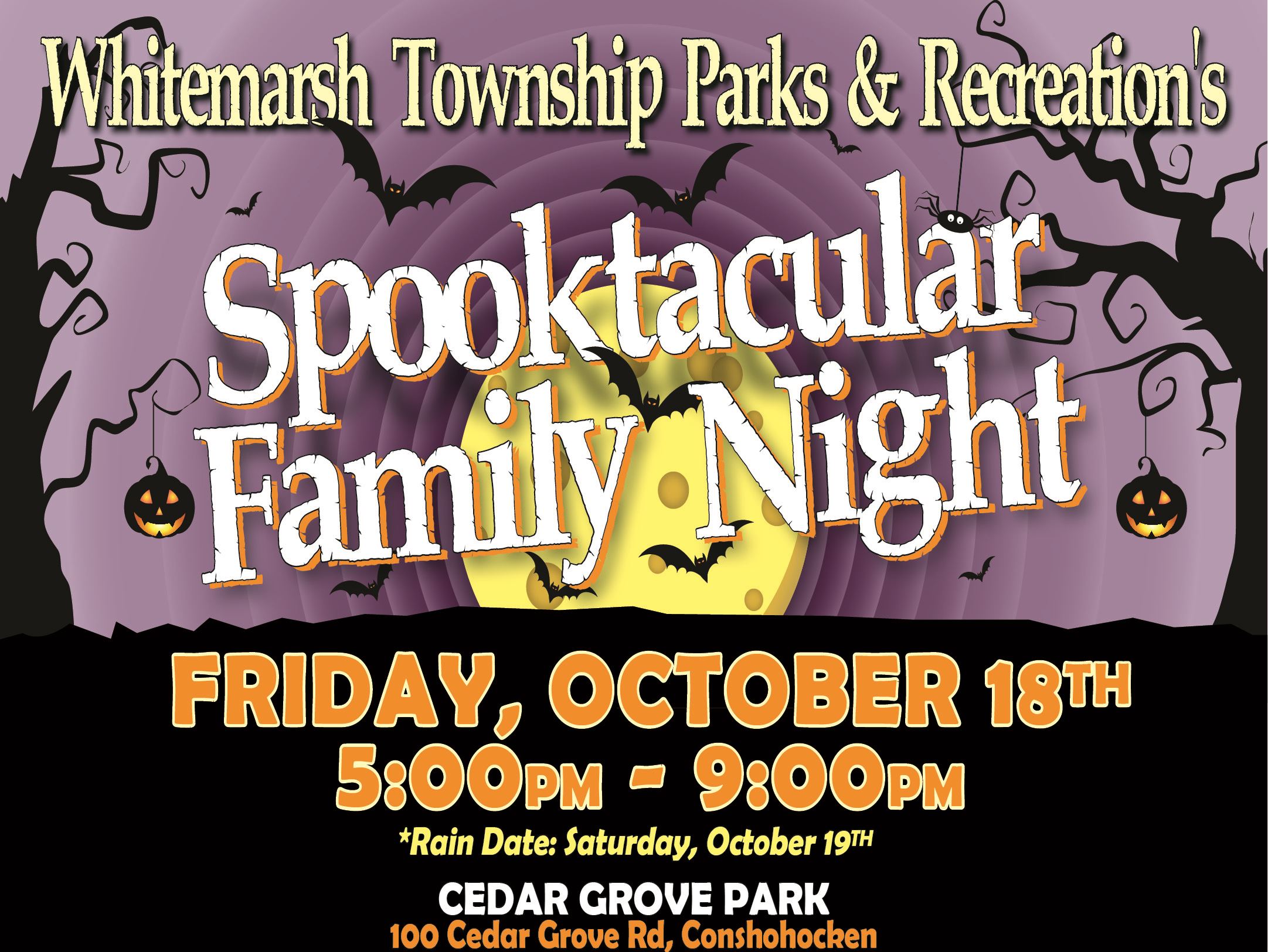 2019 Spooktacular Family Night Event Thumbnail