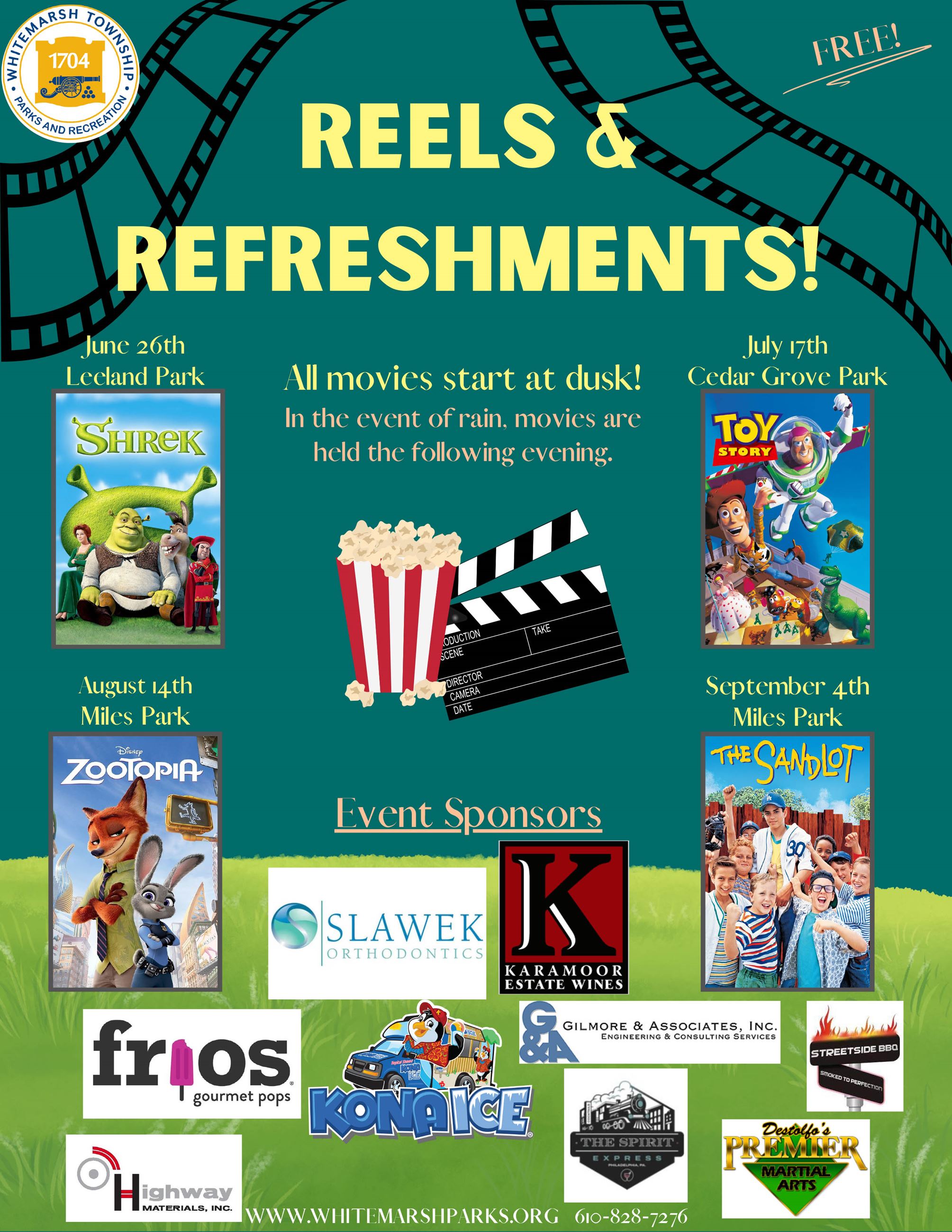 PR ReelsRefreshments