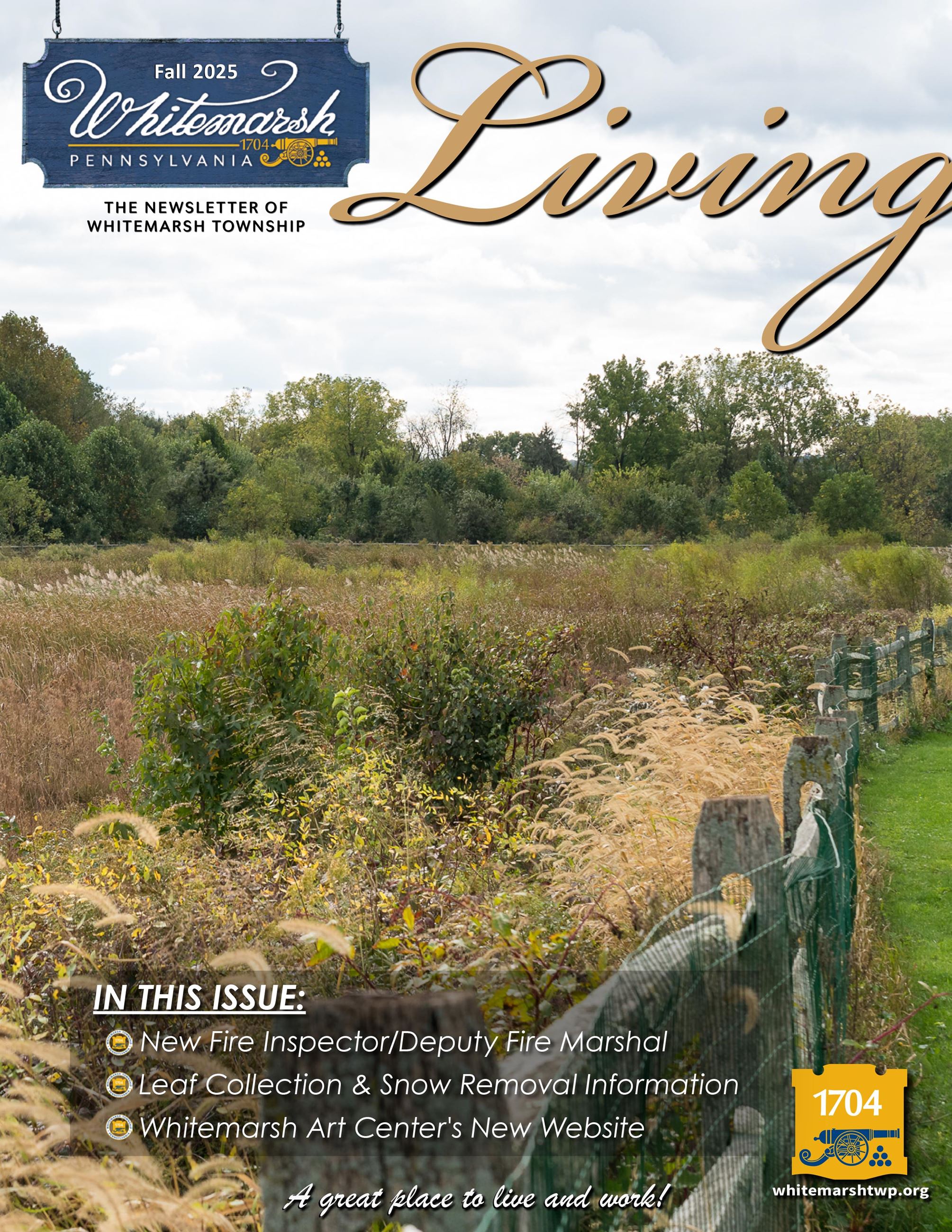 Whitemarsh Living Fall 2025 Cover