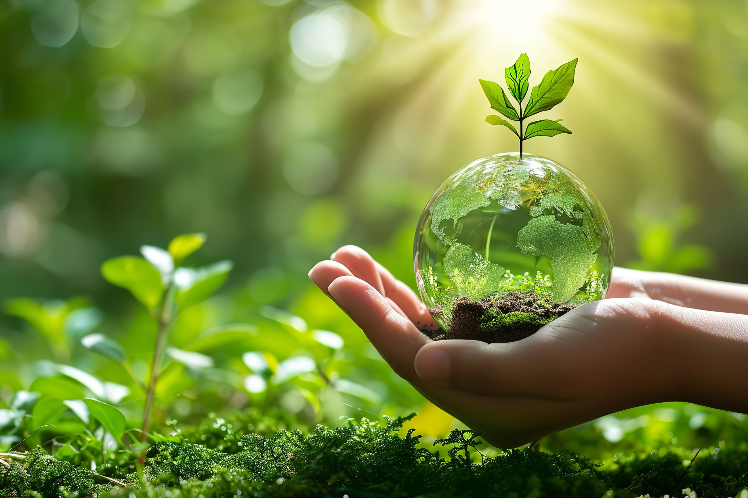 AdobeStock_720280904 Image of a globe in the palm of hands with plants