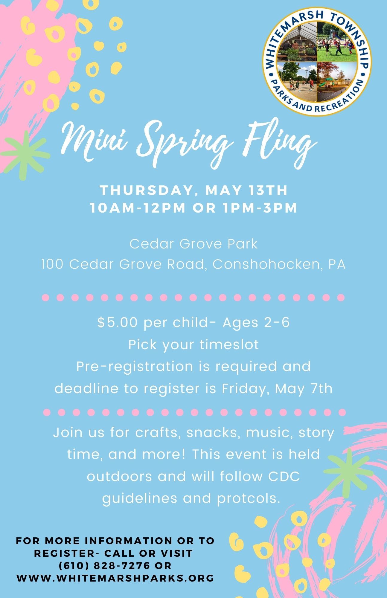 202 Mini Spring Fling Flyer