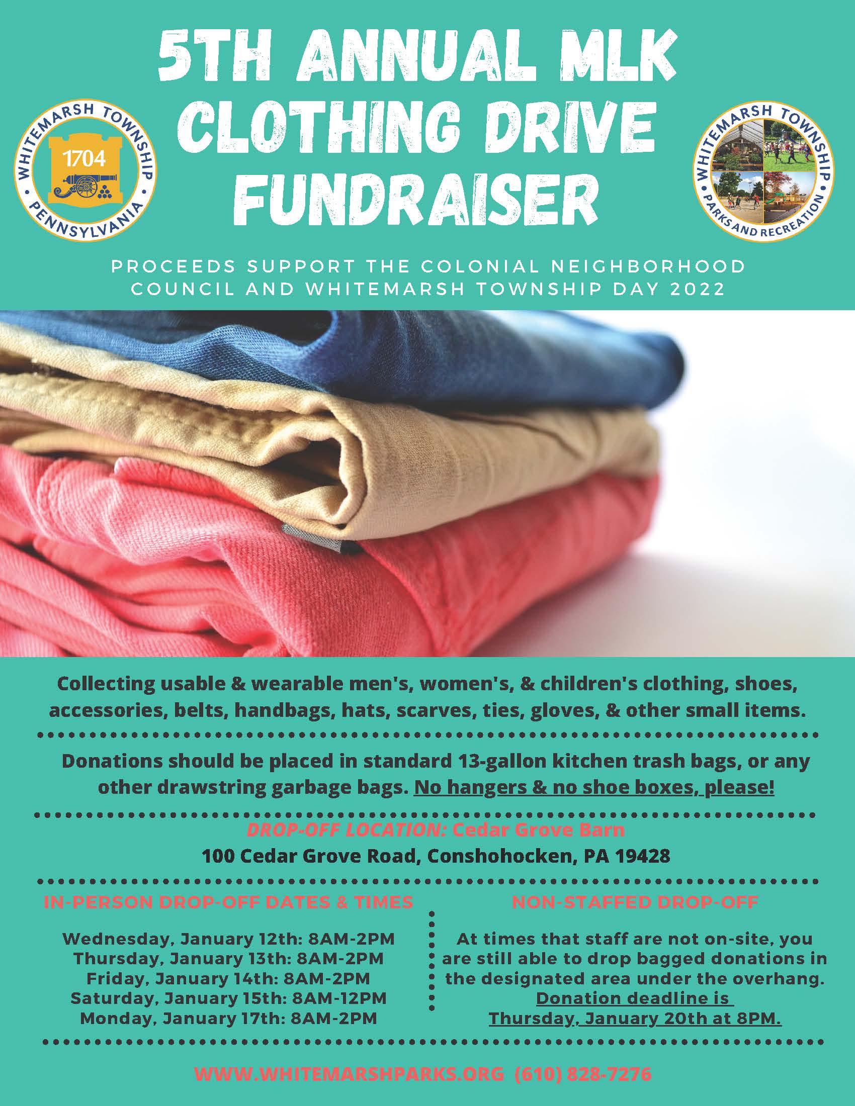 Clothing Drive Flyer