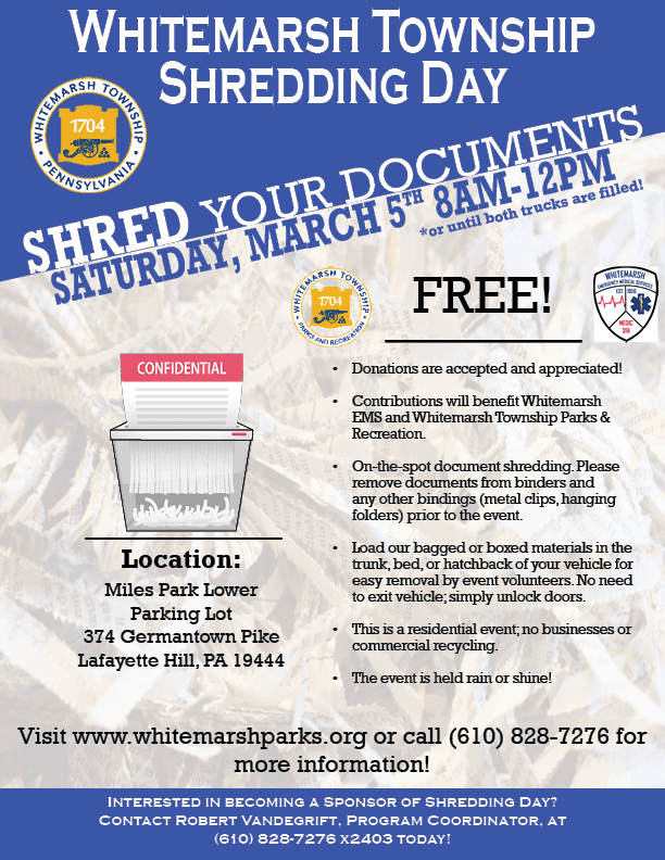 Spring Shredding Day 2022